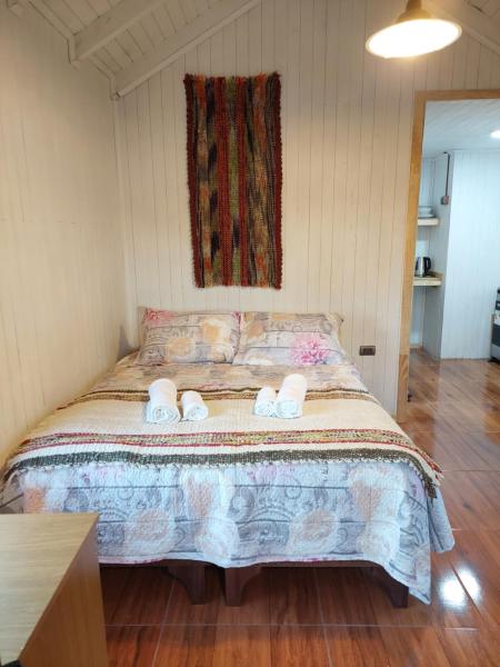 Cabaña Loft Curaco de Vélez, 예약 휴가용 주택 Chiloe 스파 호텔, 스파