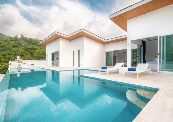 Vimaan Vilai - Secluded Pool Villa, 예약 빌라 Amphoe Koksamui 코사무이
