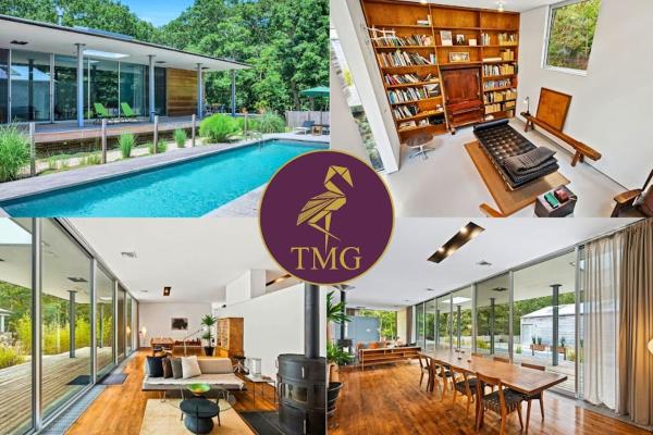 Villa Spectrum Luxury Villa with Pool & Outdoor Shower in East Hampton, 예약  스프링스 미국