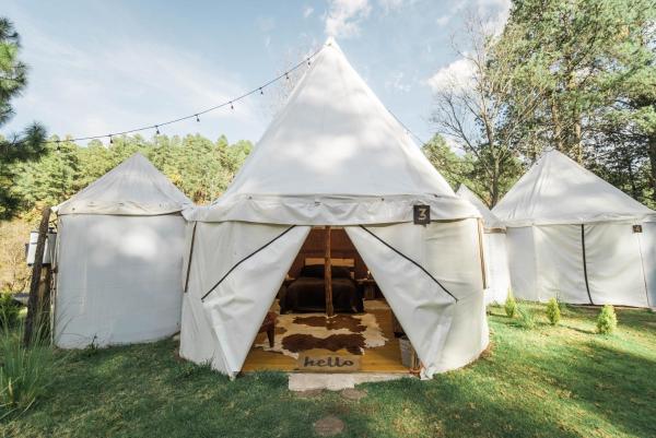 Exclusivo glamping en el bosque, 예약 캠핑장 Jalisco의 캠핑장, 캠핑장