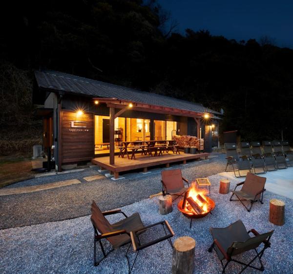 SHELTER君津 星が降りそそぐ千葉県Villa 最大8名 都心から70分 吹抜け貸切サウナ 雨でもBBQ 天体観測, 예약  Kimitsu 치바현