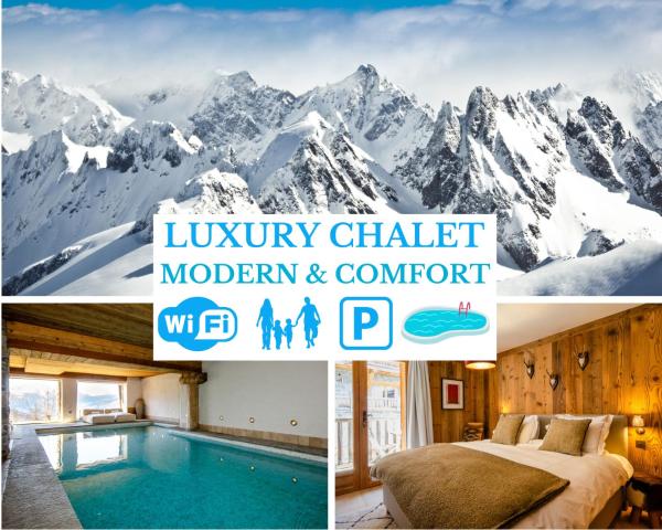NEW Luxury Chalet Sapins - PRIVATE POOL- Mountains VIEW - Family & Comfort - SPECIAL LAUNCH OFFER, 예약 샬레 Sainte-Foy-Tarentaise Tarentaise Valley