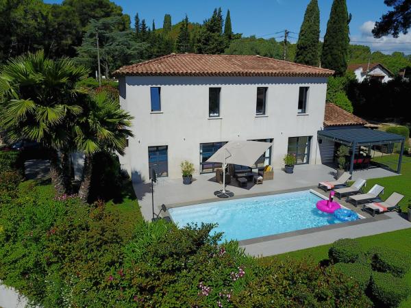 Villa Les Jasmins - Le Cannet-Vallauris - Modern with AC, ideal for fun and work, 예약  발로리 Alpes-Maritimes