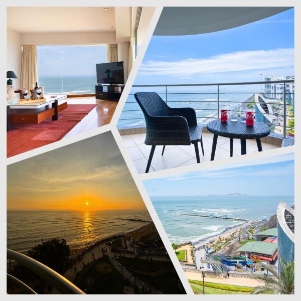 ALU Luxe - Premium Oceanfront Apartments Larcomar, 예약 아파트 Miraflores 리마
